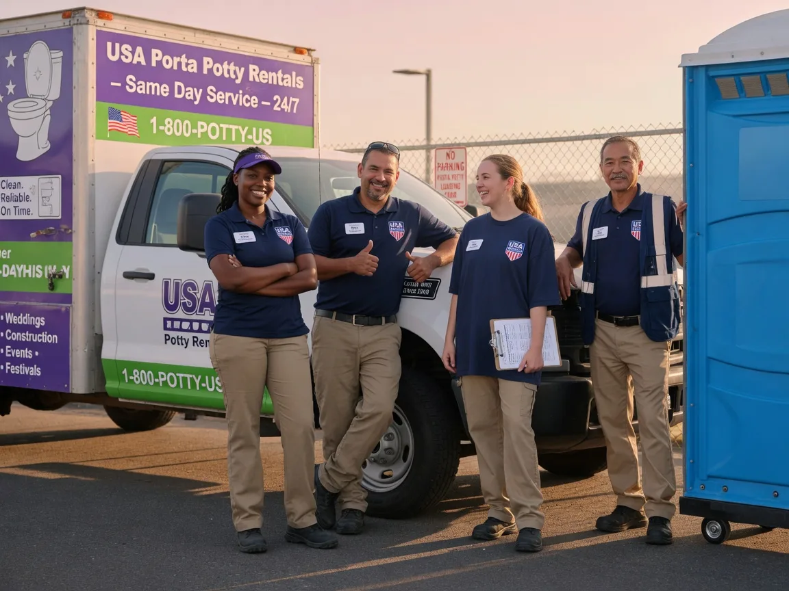Porta Potty Rental company in East Freedom, PA